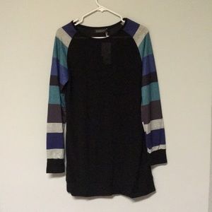 Long-Sleeved Midi Dress